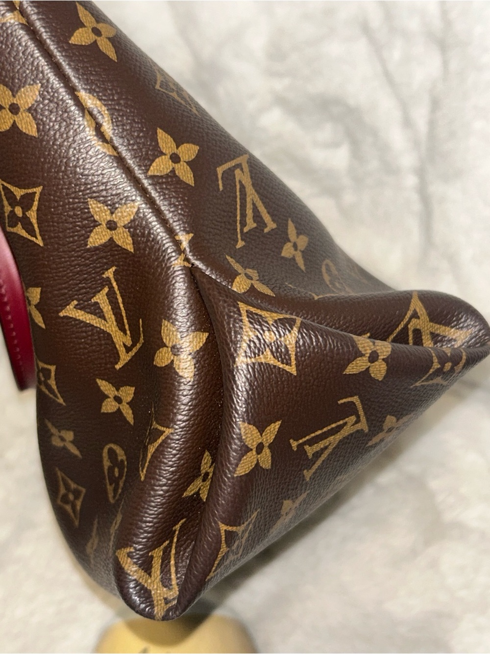 Louis Vuitton Monogram Canvas Flower Tote MM Bordeaux - Picture 15 of 16